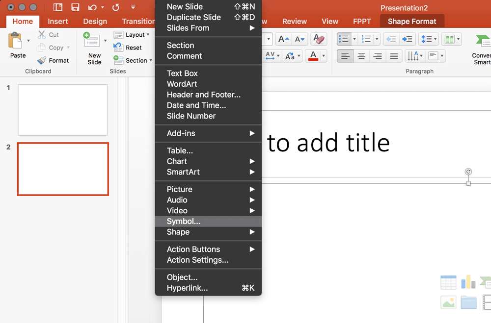 Superscripts In Powerpoint For Mac