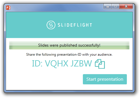 share digital powerpoint handouts