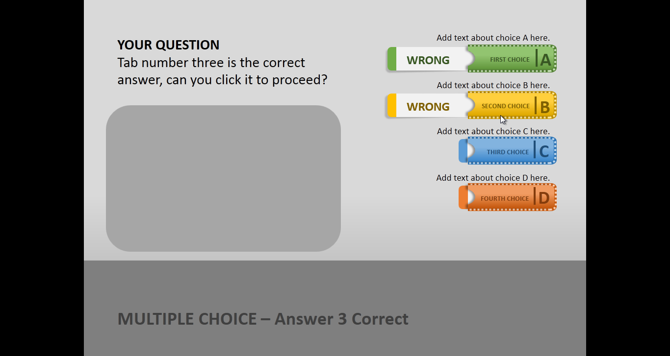 powerpoint presentations should use a template because quizlet