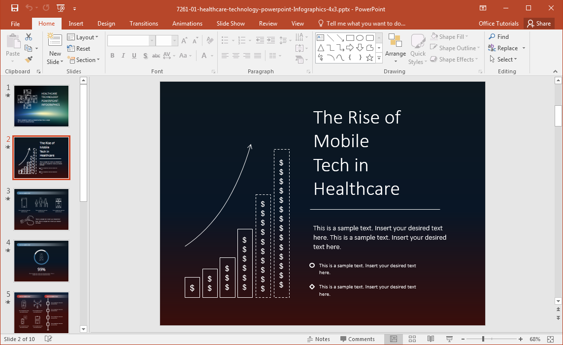 medical chart format PowerPoint Healthcare Technology Template Infographics For medical chart format PowerPoint Healthcare Technology Template Infographics For