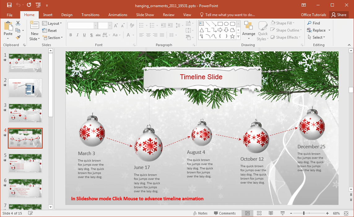 christmas layouts for powerpoint fppt christmas layouts