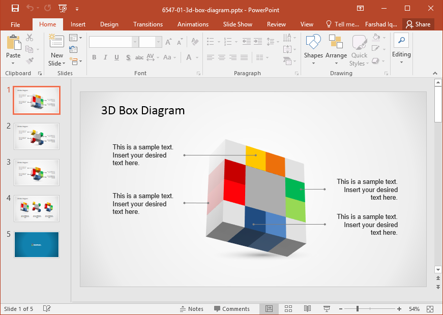 slide model