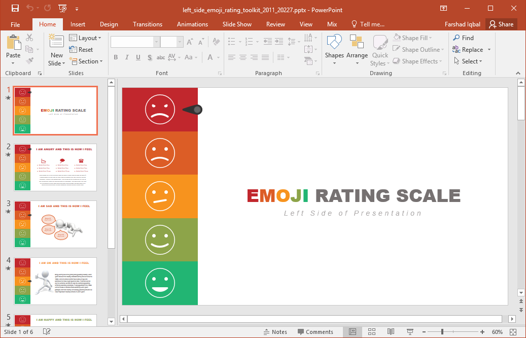 animated emoji powerpoint template