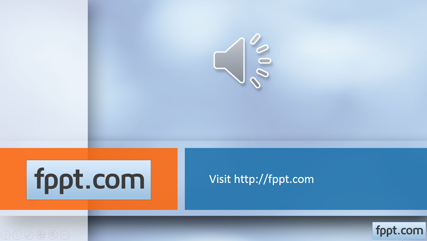 how to hide speaker icon in powerpoint slideshow mode