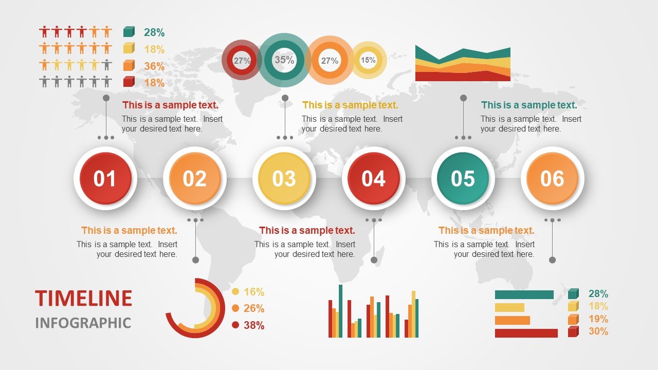 The free single slide resume template for powerpoint gives a single slide with a flat design