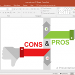 Animated Pros and Cons PowerPoint Template