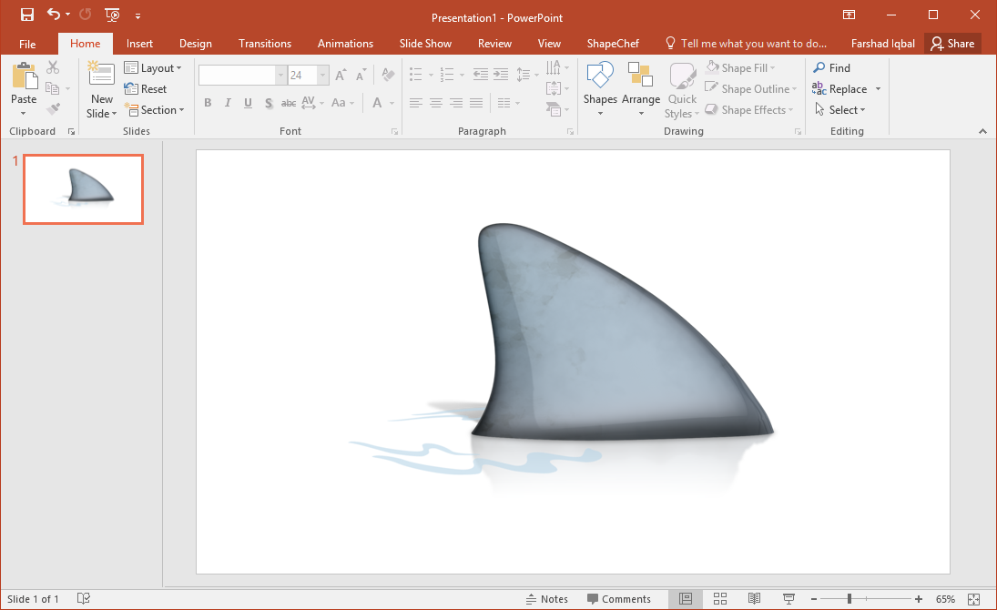 best shark silhouettes for powerpoint presentations