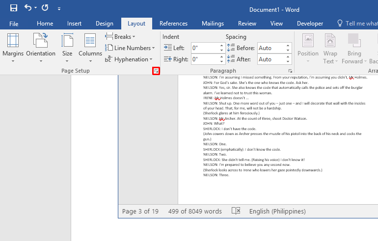 change orientation of one page in word change orientation of one page in word