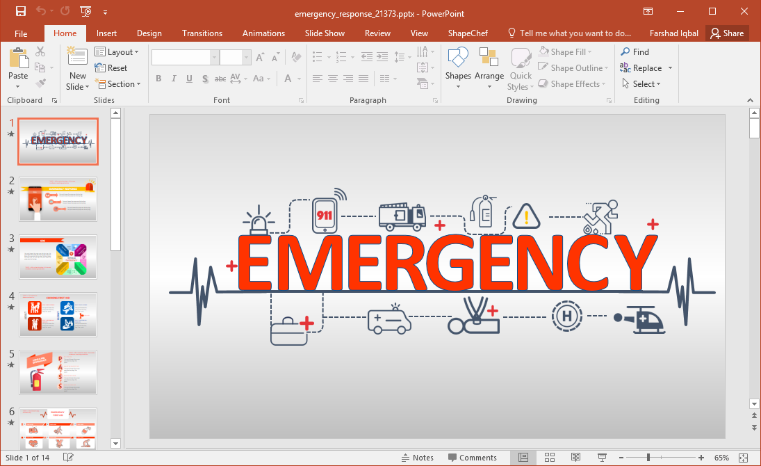 powerpoint presentation for emergency preparedness