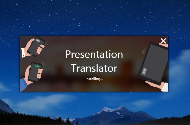 microsoft presentation translator
