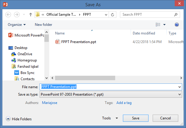 Difference Between PPT and PPTX File Formats
