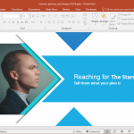 Animated Chevron Shapes PowerPoint Template