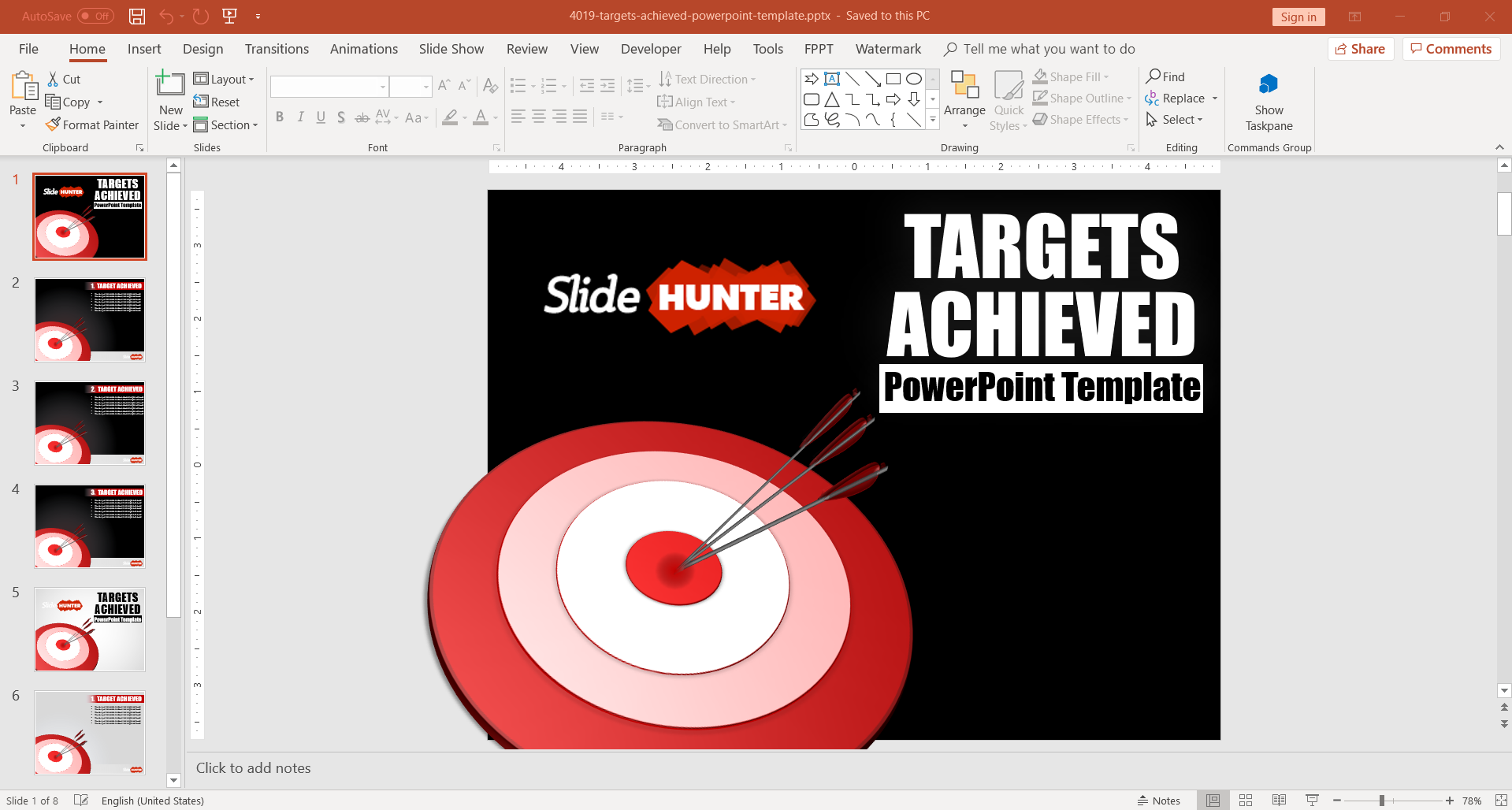 7-best-target-diagrams-for-powerpoint