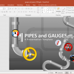 Animated Gauges And Pipes PowerPoint Templates