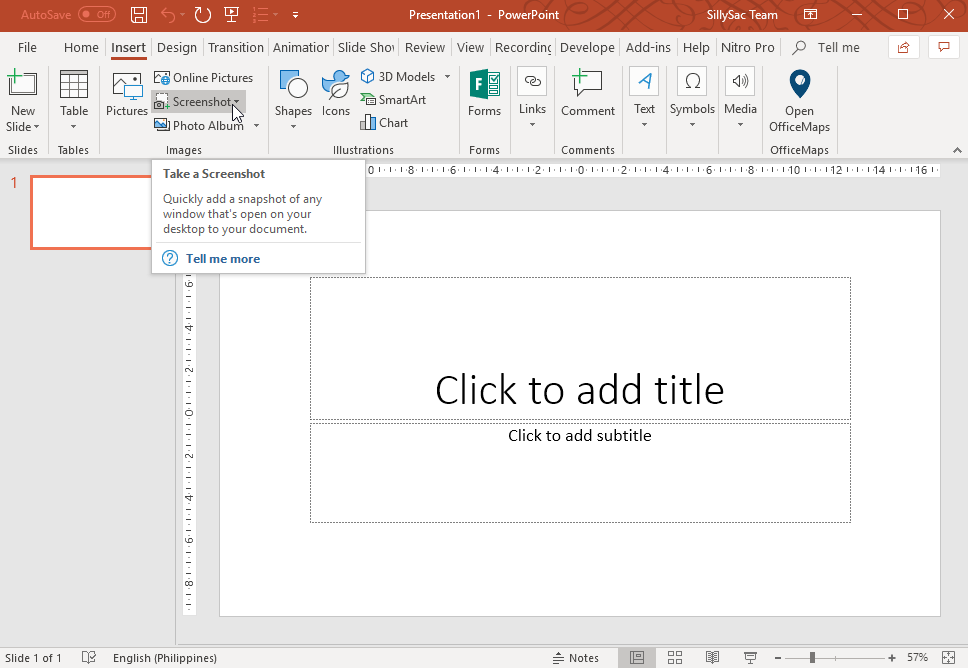 Screen Recording in Windows with PowerPoint
