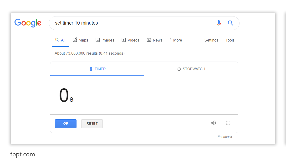 set timer for 10 minutes presentation set timer 10 minutes