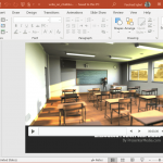 write on chalkboard template for powerpoint