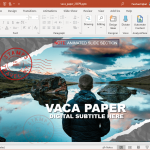 postcard powerpoint template