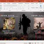 animated military strategy slide design