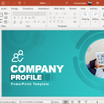 Business infographic PowerPoint template