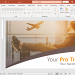 Animated pro travel PowerPoint template