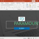 Paramount action PowerPoint template