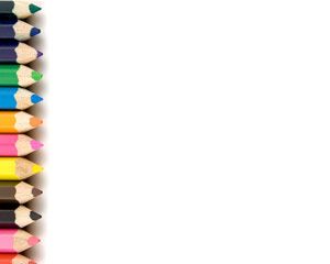 free Crayons PPT template for presentations
