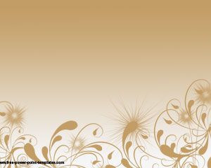 seeds beige power point template