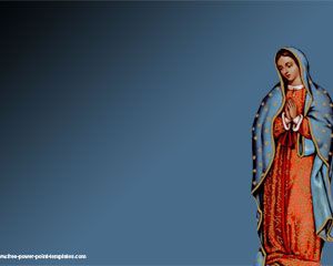virgen de Guadalupe power point template
