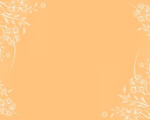 sweet flowers power point template
