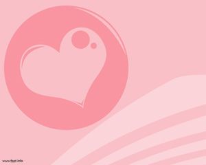 Amor Rosado PowerPoint Template