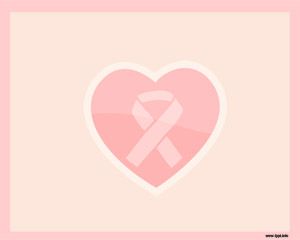 Free Breast Cancer PPT template