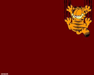 Plantilla PowerPoint de Garfield