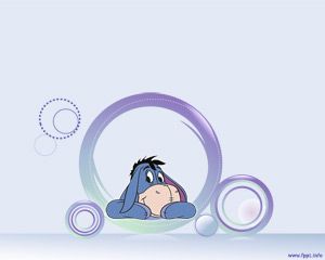 Eeyore Winnie Pooh Plantilla PowerPoint