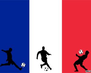 Fútbol Francés Plantilla PowerPoint