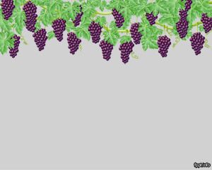 Uvas Plantilla PowerPoint