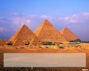 Pirámides de Egipto Plantilla PowerPoint