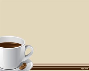 Taza de Café Plantilla Powerpoint PPT Template