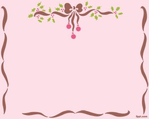 Decoración de Navidad Plantilla PowerPoint
