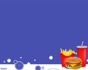 Comida Chatarra PowerPoint PPT Template