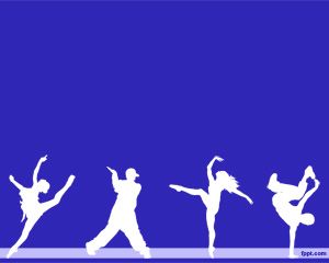 Bailarines Plantilla PowerPoint