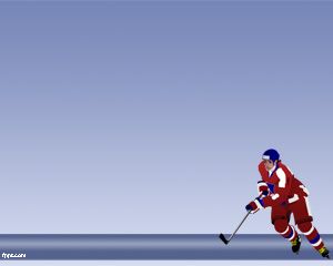 Sport Hockey PowerPoint Template PPT Template