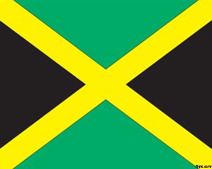 Plantilla PowerPoint con Bandera de Jamaica PPT Template