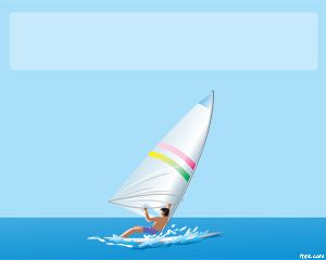 Windsurf PowerPoint Template PPT Template