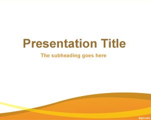 Plantilla PowerPoint para presentación de Negocios