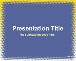 Interview PowerPoint Template PPT Template