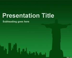 Plantilla PowerPoint de Rio de Janeiro PPT Template