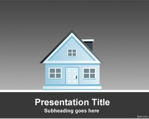 House PowerPoint Template PPT Template