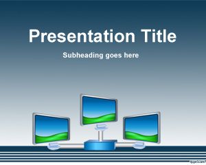 Digital Signage PowerPoint Template PPT Template