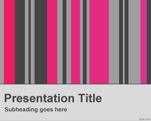 Vertical Columns PowerPoint Template PPT Template